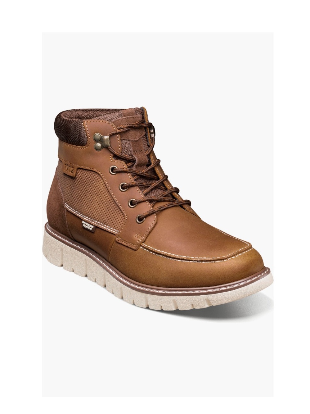 Nunn Bush Karnak Water Resistant Moc Toe Boots Tan Ch Men’s Size 10